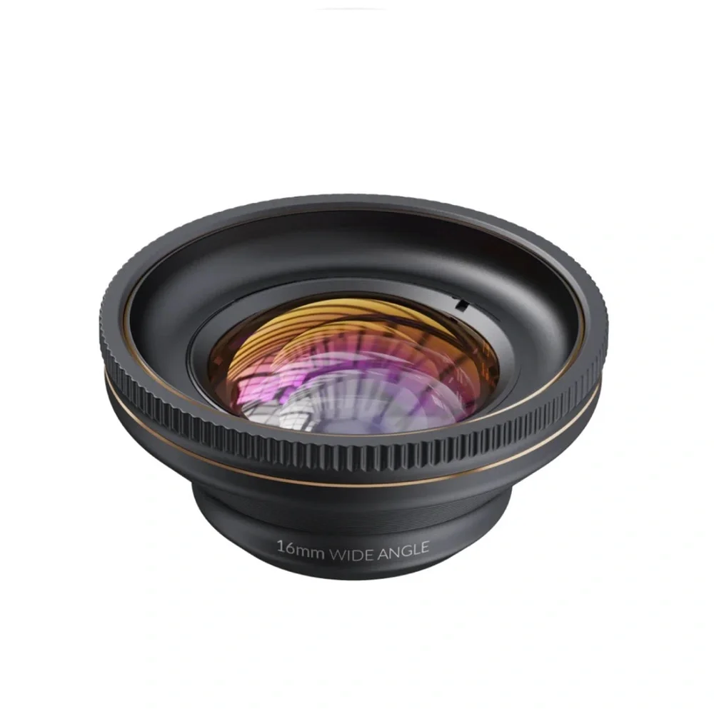 Siftcam Lens Ultra 16mm Wide Angle works w/all IPhones & Samsung G & Camera Case